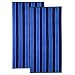 Beach Basics Stripe Towel 2-pk. - Blue