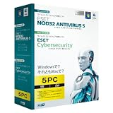 ESET NOD32アンチウイルス V5.0 Windows/Mac対応 5PC