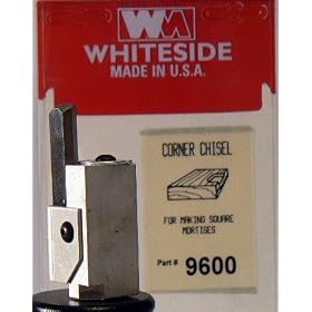 WHITESIDE MACHINE 9600 SQUARE CORNER CHISEL W  3 8 SQUARE HARDENED STEEL CUTTING BLADE by Whiteside