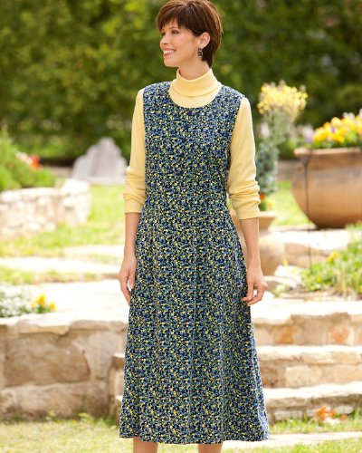 National Printed Cotton Corduroy Jumper