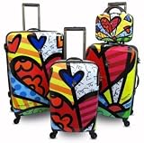 Romero Britto Britto Heys 4 Piece Luggage Set