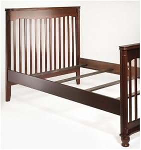Sorelle Adult Bed Rails and Slats - Cherry