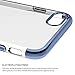 iPhone 7 Plus Case, [Glitter] [Electroplating] [Metallic Finishing] [Scratch Resist] [Shockproof] [Crystal Clear] Transparent Ultra Slim Case Cover for Apple iPhone 7 Plus - Navy Blue