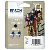 Epson Tintenpatronen Multipack schwarz T003 Twinpack