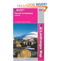Penrith and Keswick, Ambleside (Landranger Maps) (OS Landranger Map)