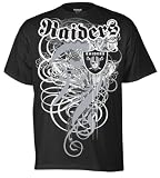 Oakland Raiders Metro Affliction Black T-shirt