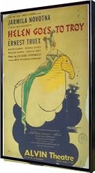 Helen Goes To Troy (Broadway) 11"x17" Framed Poster
