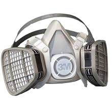 3M Half Facepiece Disposable Respirators, Organic Vapor Protection
