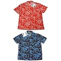 Mens TRESPASS AHOLEHOLE Hawaiian Beach Surf Shirt Blue or Red Sizes XS-XXL
