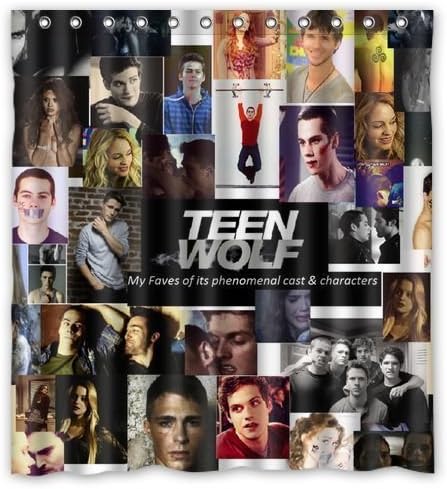 Baodan Zhang Custom Teen Wolf Personalized Shower Curtain 60"(w) x 72"(h) Home Decoration