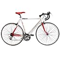 28" KCP RENNRAD FAHRRAD RUN 1.0 14 Gang SHIMANO weiss rot - 71,1 cm (28 Zoll)