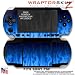 Sony PSP (original) Skin - Fire Blue WraptorSkinz Kit by TuneTattoozTM
