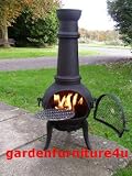 gf4u Cast Iron Chimenea Havana - Large