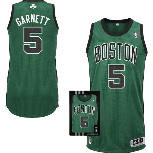 adidas Boston Celtics Kevin Garnett Limited Edition Authentic Boxed Alternate Jersey