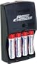 DigiPower DPS-3000+ 3-Hour AA/AAA Rechargeable Battery Kit with 4 AA 2700 mAh Batteries and Car Charger
