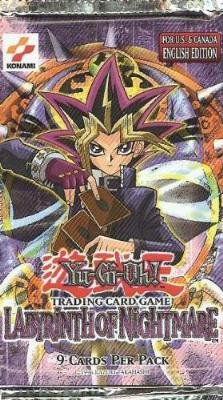 YuGiOh Labyrinth of Nightmare Booster Pack Box LOT 24 packs