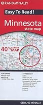 Minnesota State Map (Rand McNally Easy to Read!)