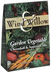 Wind & Willow Garden Vegetable Cheeseball, 1.4-Ounce Boxes (Pack of 6)