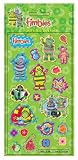 Fimbles Fun Foiled Stickers - A Sheet of 21 Stickers