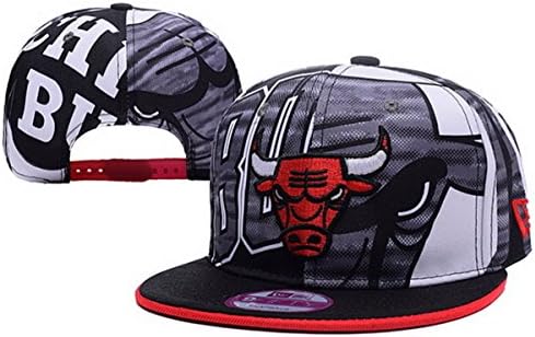 Chicago Bulls Snapbacks Cap Mens Baseball Snapback Hats Red 5 One Size
