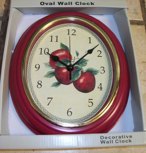 Apple Wall Clock Country