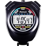 ProCoach Sports Stopwatch Timer RS-008 - Large Display, Water Resistant, Professional | The Athlete's Choice