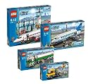 LEGO City Set 3179 3180 3181 3182 Airport Airplane Truck