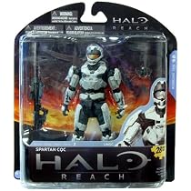 McFarlane Toys Halo Reach Series 2 - Spartan CQC Custom (Male) Action Figure White/White