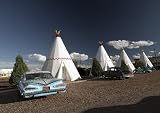 The Wigwam Motel on U.S. Route 66, Holbrook, Arizona - Remarkable 16x20 Photographic Print by Carol M. Highsmith