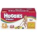 Huggies  Snug & Dry High Count Diapers, Size 4, 150 Diapers