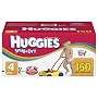 Huggies  Snug & Dry High Count Diapers, Size 4, 150 Diapers