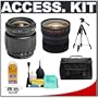 Tamron 28-80mm f/3.5-5.6 Lens with 0.25x Fisheye Lens Kit for Sony Alpha A230, A290, A300, A330, A350, A380, A390, A450, A500, A550, A850 & A900 Digital SLR Cameras