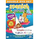 Spanish for Kids DVD Set 2010: Simple Words DVD & Number and Colours DVD