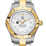 William & Mary TAG Heuer Watch - Women's Two-Tone Aquaracer with Diamond Dial at M.LaHart