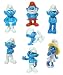 2011 THE SMURFS MOVIE 2" INCH FIGURINES SET OF 7 FIGURES