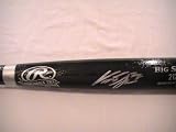 CURTIS GRANDERSON SIGNED AUTOGRAPHED RAWLINGS BAT NEW YORK YANKEES COA + HOLOGRAM