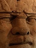Close View of a Colossal Stone Head Carved by the Olmec Photographic Poster Print, 30x40