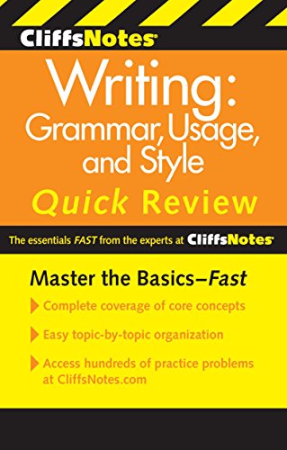 CliffsNotes Writing: Grammar, Usage, and Style Quick Review, 3rd Edition (Cliffs Quick Review (Paperback))