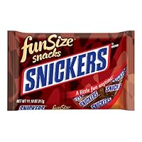 Snickers Fun Size Candy, 11.18-Ounce Packages (Pack of 6)
