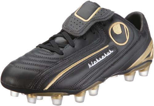 uhlsport Kickschuh Legende MD 100828101, Chaussures de football homme - Noir-TR-H4-10, 40.5 EU