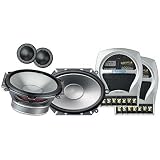 Infinity Reference 6820cs 6-Inch x 8-Inch/5-Inch x 7-Inch Two-Way Component System (Silver/Black)