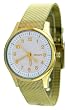 DKNY #NY4835 Women's Gold Tone Mesh Band Analog Watch