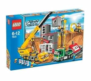 Coloriage Lego City Chantier