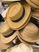 Straw Hats at Port Lucaya Marketplace, Grand Bahama Island, Caribbean Costume & Fashi...