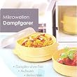 Microwellen Dampfgarer 4 tlg. Auftauset Aufw�rmset
