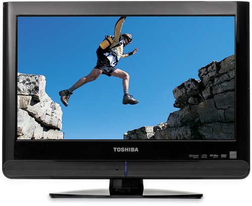 Toshiba 15LV505 15.6-Inch Widescreen LCD TV with Built-in DVD Player (Black)