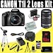 Canon EOS Rebel T1i 15.1 MP CMOS Digital SLR Camera w/ EF-S 18-55mm f/3.5-5.6 IS Lens & Canon EF-S 55-250mm f/4.0-5.6 IS Telephoto Zoom Lens + 16GB SDHC + 3 Piece Filter Kit Deluxe Accessory DavisMAX Kit