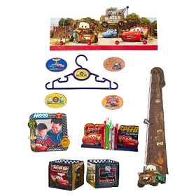 Disney's CARS 10 Piece Room Décor in a Box