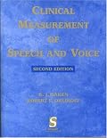 Clinical Measurement of Speech & Voice (Speech Science)