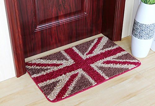 Mecarel Classic Anti-slip Carpet/Floor Rug/ Living Room Carpet/Area Rug, Union Jack 40*60cm